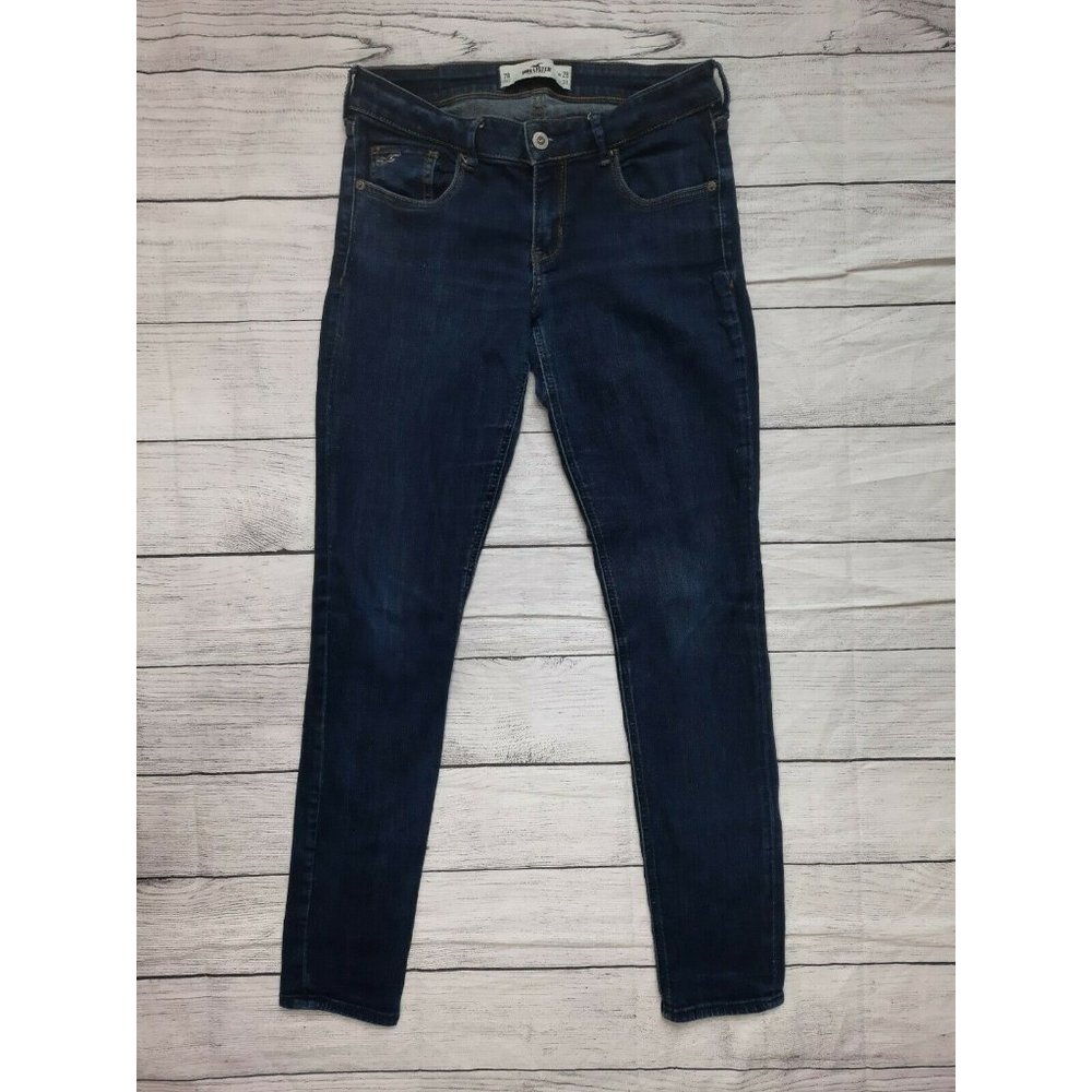 M3J Hollister Super Skinny Stretch Blue Jean 7